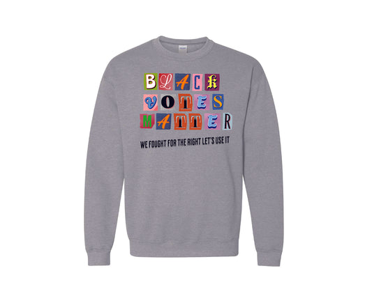 Black Votes Matter Sweatshirt