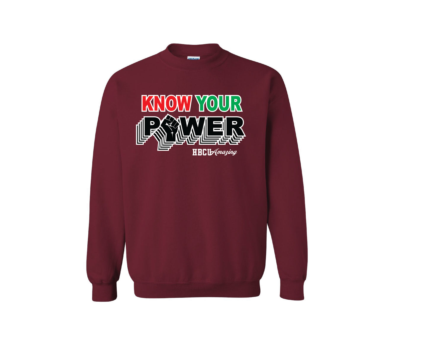 HBCU Know Your Power Sweatshirt