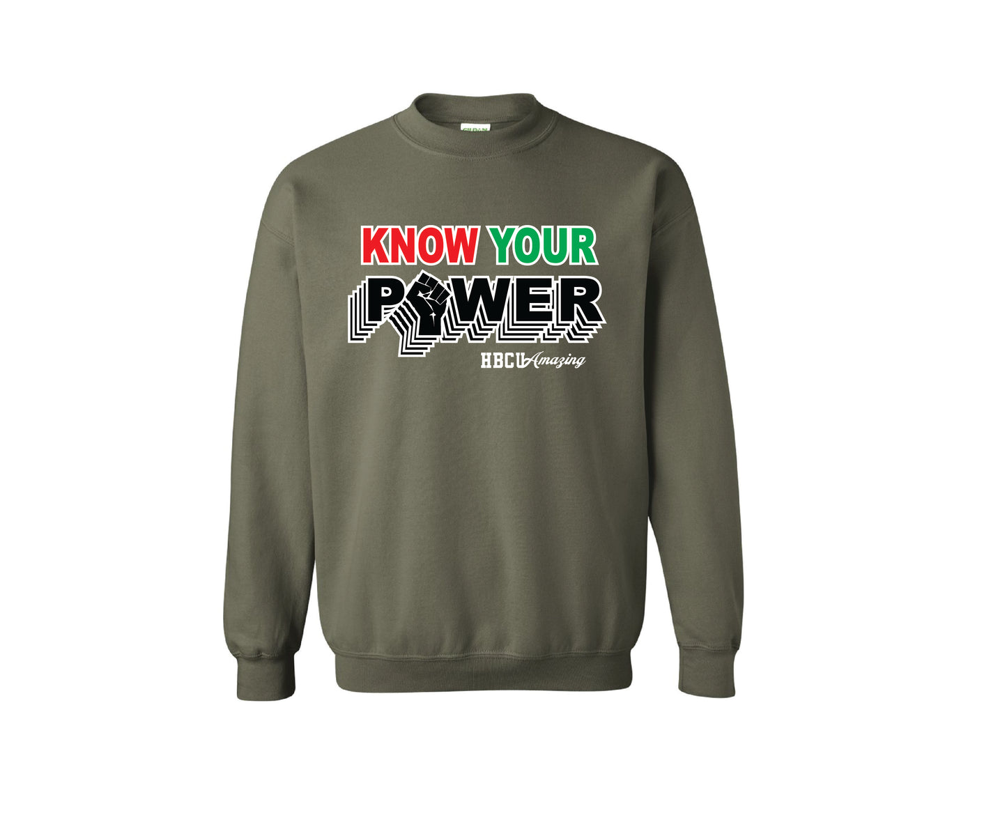 HBCU Know Your Power Sweatshirt