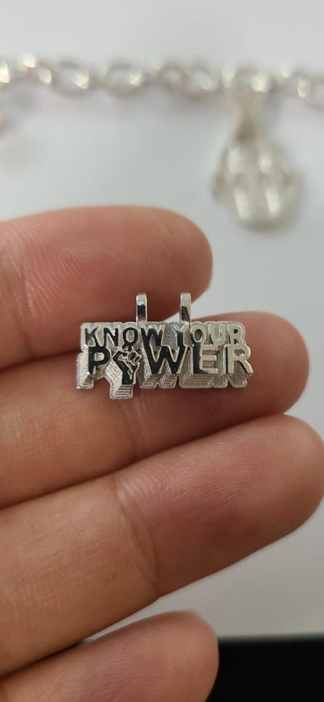 Know Your Power Charm