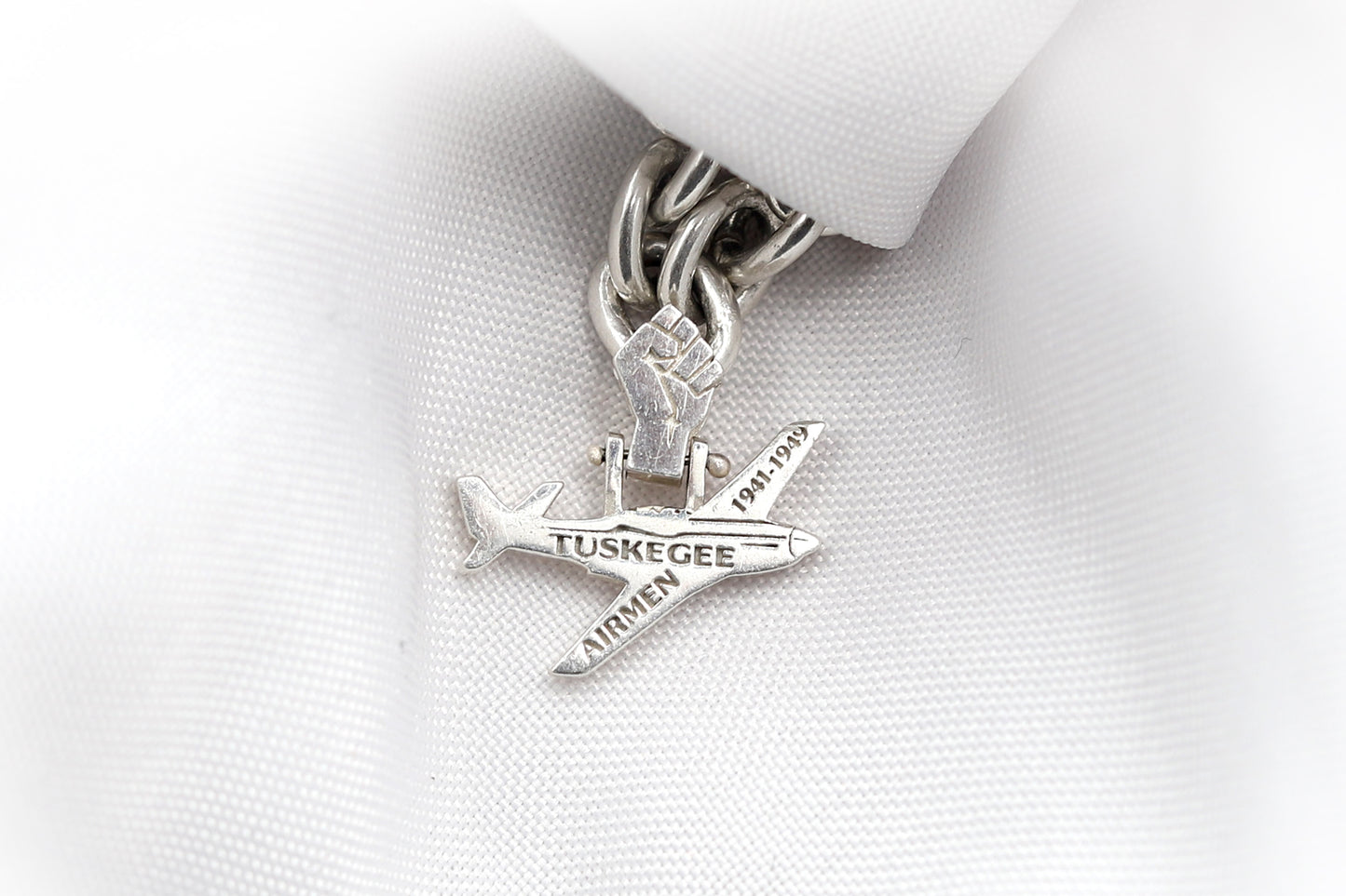 Tuskegee Airmen Charm 2.25 grams